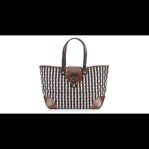 RARE and UNIQUE Henri Bendel Quilted Tote Bag